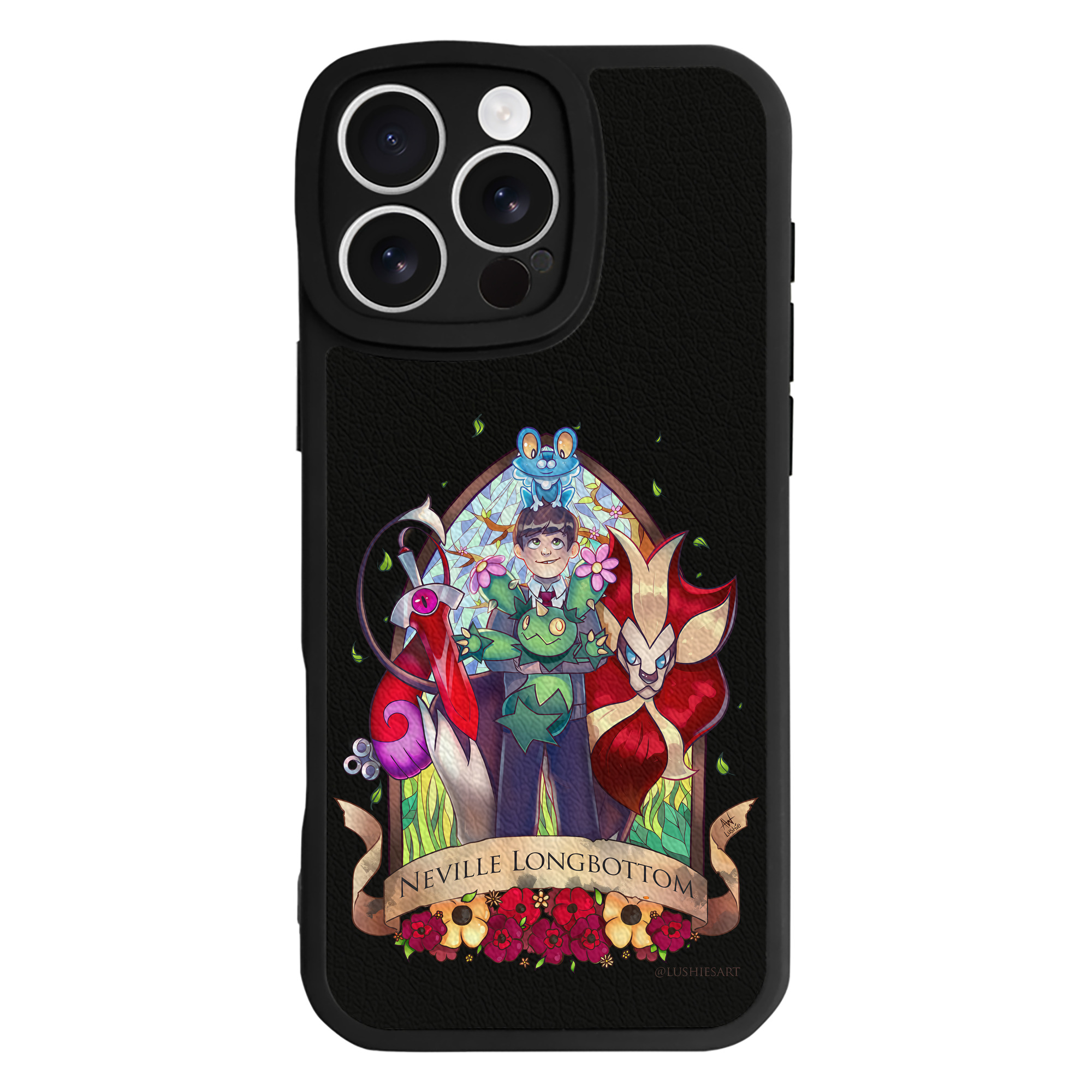 （画像用） Harry Potter ハリー・ポッターシリーズ 【iPhone 16シリーズ対応】シリコンスマホケース（レザー調） 材質：シリコン